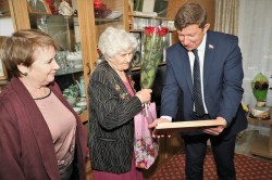 Ветеран Великой Отечественной войны Валентина Гайдукова отметила 96-летие со дня рождения